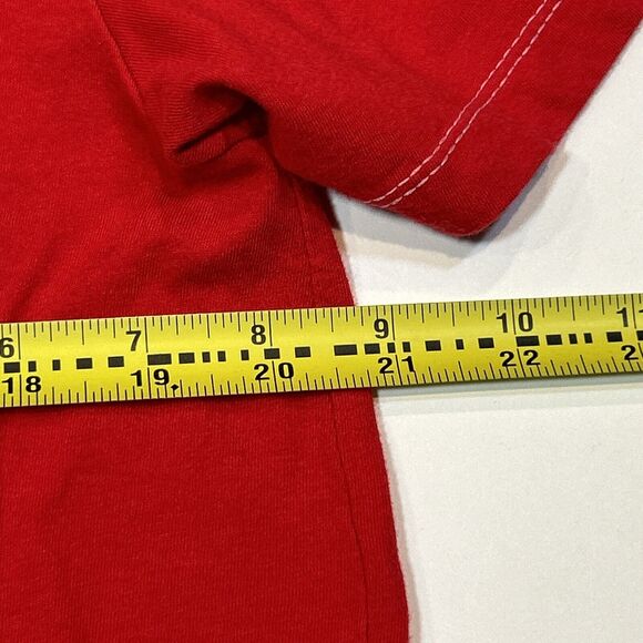 Dodge Charger SRT Shirt Adult Large Red Auto Racing Cars American Men - Picture 10 of 12